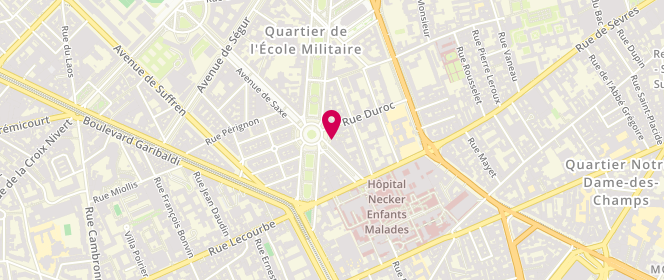 Plan de LEBUISSON Dan, 11 Place de Breteuil, 75007 Paris