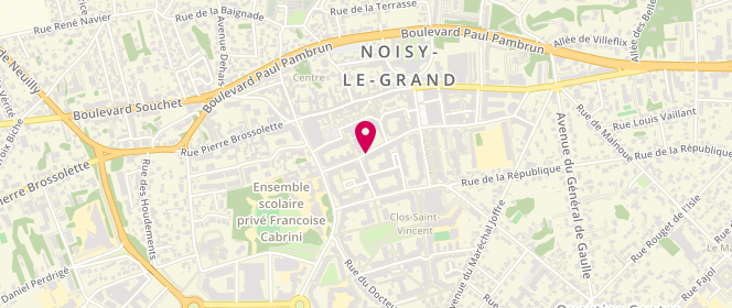Plan de CHADELAT Frédéric, 22 Rue du Docteur Jean Vaquier, 93160 Noisy-le-Grand