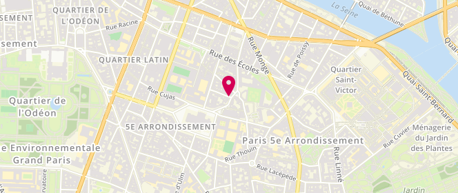 Plan de LAINE Gérard, 1 Rue Laplace, 75005 Paris