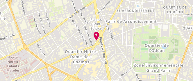 Plan de LALOU Marc, 116 Rue de Rennes, 75006 Paris