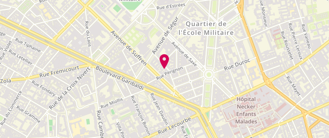 Plan de OFFRET Olivier, 16 Rue José Maria de Hérédia, 75007 Paris