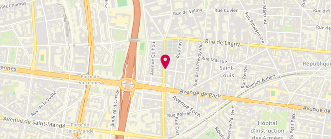 Plan de MARCHESE Bruno, 2 Rue Viteau, 94160 Saint-Mandé
