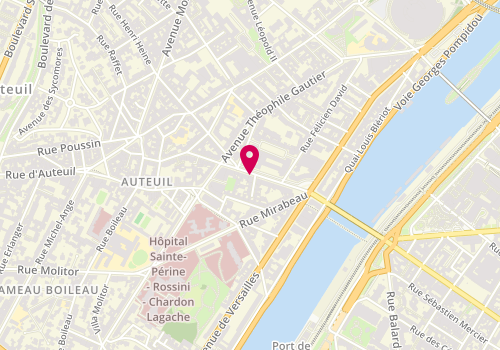 Plan de PAROT Jauffrey, 21 Rue de Remusat, 75016 Paris