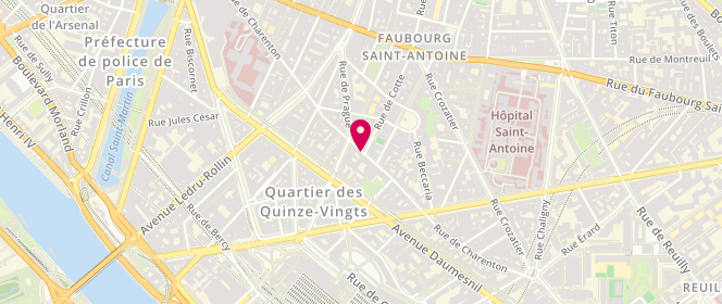 Plan de MOREAU Cédrick, 94 Rue de Charenton, 75012 Paris