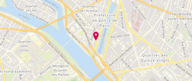 Plan de SQUIRES Claire, 9 Boulevard Bourdon, 75004 Paris