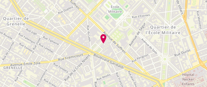 Plan de LEVY Michaël, 33 Avenue de Lowendal, 75015 Paris