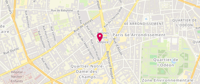Plan de CAYOL Véronique, 8 Rue du Regard, 75006 Paris