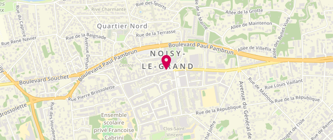 Plan de SCHOUX Isabelle, 227 Rue Pierre Brossolette, 93160 Noisy-le-Grand