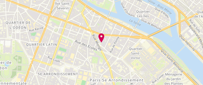Plan de MAFUNA-HENRY Nomondé, 1 Square de la Mutualite, 75005 Paris