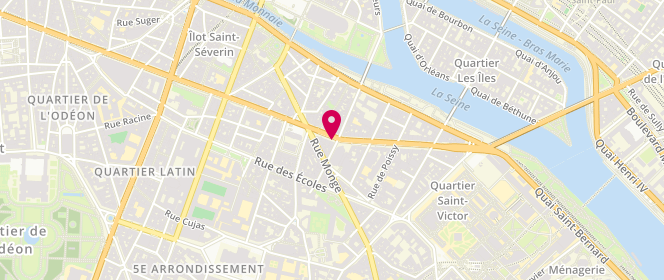 Plan de DURANDE Maryse, 41 Boulevard Saint Germain, 75005 Paris