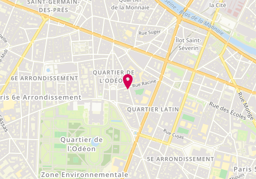 Plan de FRAU-LAUTIER Marie Hélène, 22 Rue Monsieur le Prince, 75006 Paris