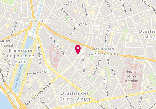 Plan de HOUSSIN Brigitte, 79 Avenue Ledru Rollin, 75012 Paris