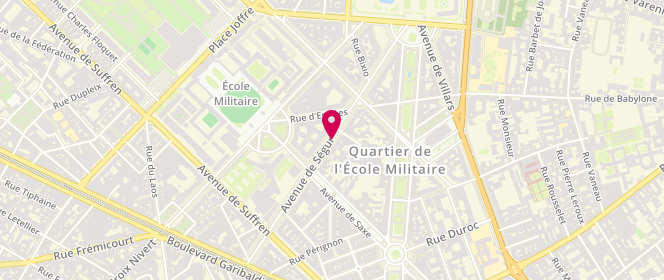 Plan de COHEN Gilles, 2 A Avenue de Segur, 75007 Paris