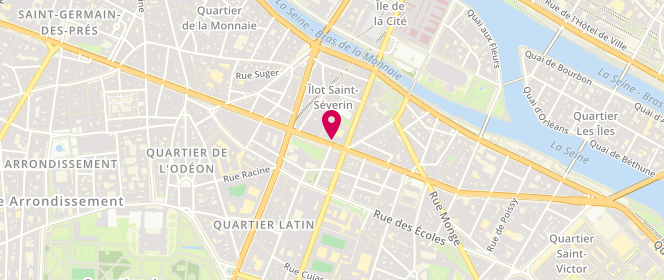 Plan de PAGENEL Jean François, 88 Boulevard Saint Germain, 75005 Paris