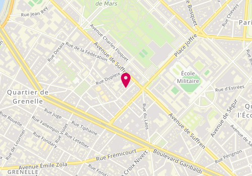 Plan de CARP Eliane, 4 Avenue de Champaubert, 75015 Paris