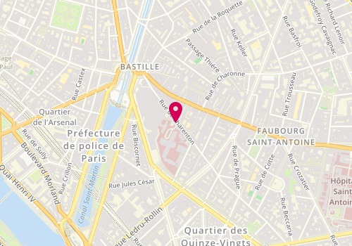 Plan de CAPATINA Stefania-corina, 28 Rue de Charenton, 75012 Paris