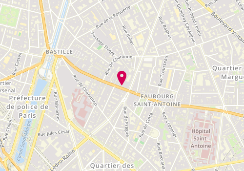 Plan de BENCHEQROUN Méhdi, 95 Rue du Faubourg Saint Antoine, 75011 Paris