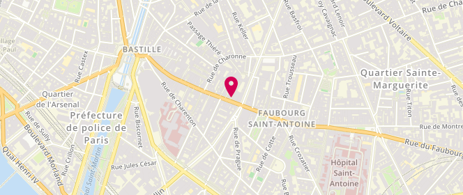 Plan de NICOLAU Romain, 95 Rue du Faubourg Saint Antoine, 75011 Paris