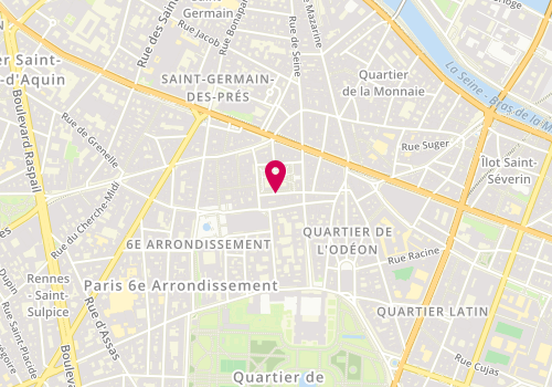 Plan de SELLAM Mickaël, 11 Rue Lobineau, 75006 Paris