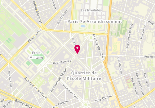 Plan de Mauriot Gilma, 19 Avenue de Segur, 75007 Paris