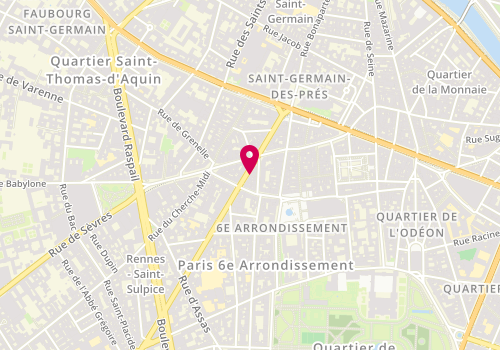Plan de FRAU Eric, 61 Rue de Rennes, 75006 Paris