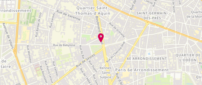 Plan de COHEN Samy-Bernard, 46 Boulevard Raspail, 75007 Paris