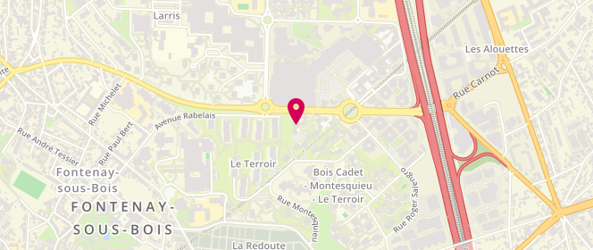 Plan de ROSSIGNOL Olivier, 110 Avenue du Maréchal Joffre, 94120 Fontenay-sous-Bois