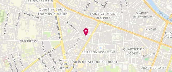 Plan de DAVID Didier, 47 Rue du Four, 75006 Paris
