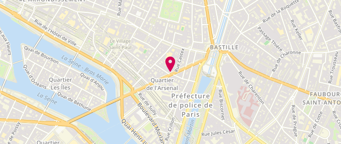 Plan de FABRE-BONNET Marielle, 31 Boulevard Henri Iv, 75004 Paris