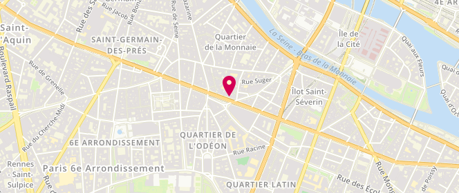 Plan de MILO Tura, 122 Boulevard Saint Germain, 75006 Paris