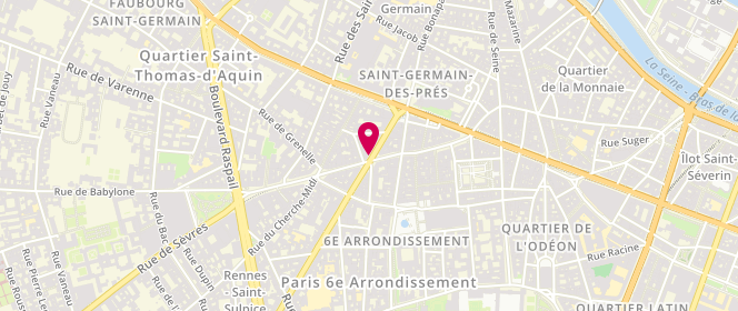 Plan de SPORTOUCH Patrick, 64 Rue de Rennes, 75006 Paris