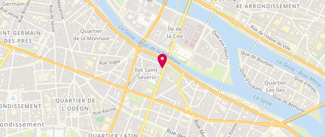 Plan de BOUABID Hocine, 4 Rue du Petit Pont, 75005 Paris