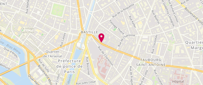 Plan de LE Berre Catherine, 29 Rue Faubourg Saint-Antoine, 75011 Paris