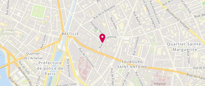 Plan de DE COCK Edith, 16 Rue de Charonne, 75011 Paris