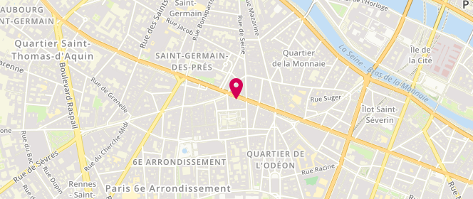 Plan de LESUR Gilles, 127 Boulevard Saint Germain, 75006 Paris