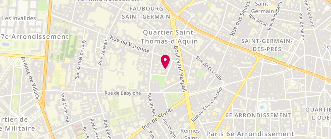 Plan de DECOCK-SALDUCCI Vanina, 1 Rue de Narbonne, 75007 Paris