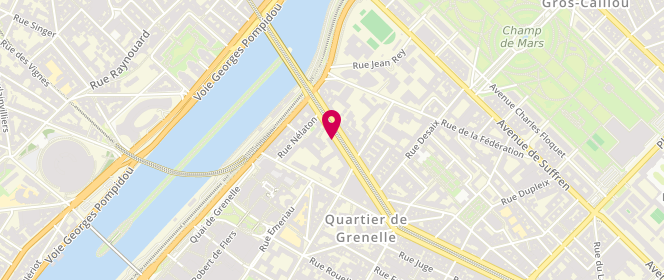 Plan de FLAHAUT Jérôme, 18 Boulevard de Grenelle, 75015 Paris