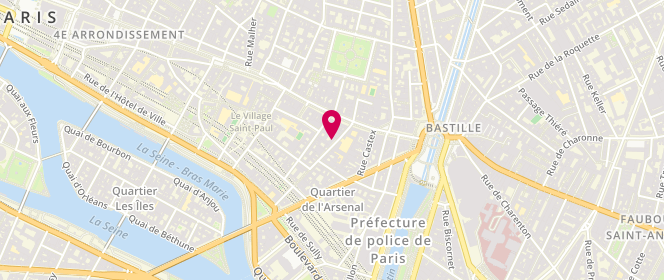 Plan de EL BEZE Yves, 31 Rue du Petit Musc, 75004 Paris