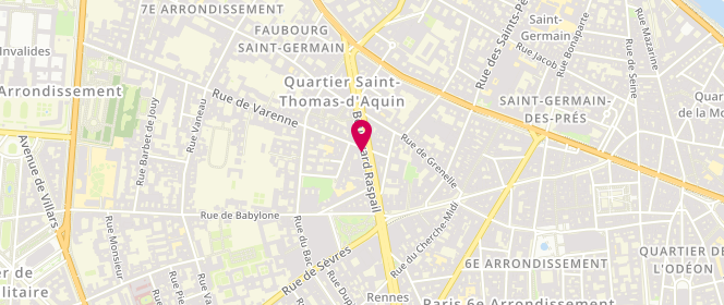 Plan de BARALE Pierre Olivier, 26 Boulevard Raspail, 75007 Paris