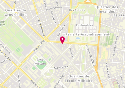 Plan de JACQUOT Frédéric, 17 Avenue de Tourville, 75007 Paris