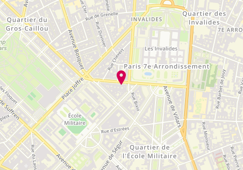 Plan de MOOKHERJEE Robin, 15 Avenue de Tourville, 75007 Paris