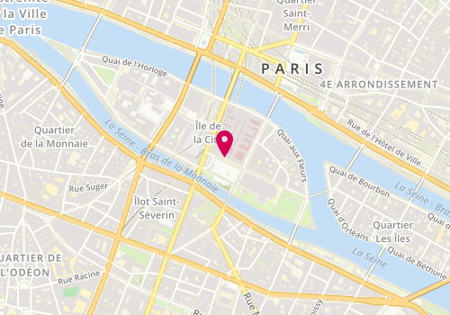 Plan de BENMANSOUR Othmane, 1 Place du Parvis de Notre Dame, 75004 Paris