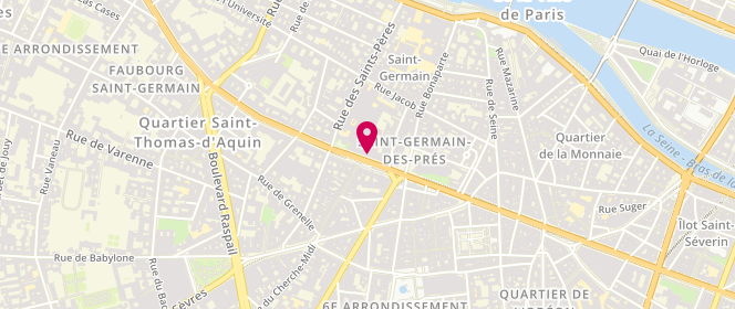 Plan de GIRAUD Elisa, 176 Boulevard Saint Germain, 75006 Paris
