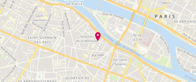 Plan de Beller Isi, 6 Rue de Savoie, 75006 Paris