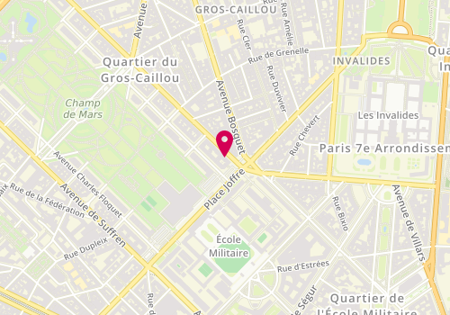 Plan de SEROR Julien, 78 Avenue de la Bourdonnais, 75007 Paris