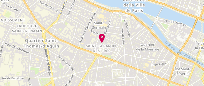Plan de CAPPART Philippe, 31 Rue Bonaparte, 75006 Paris