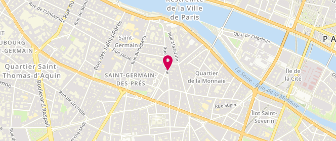 Plan de GHARNAOUTI Ahlam, 53 Rue de Seine, 75006 Paris