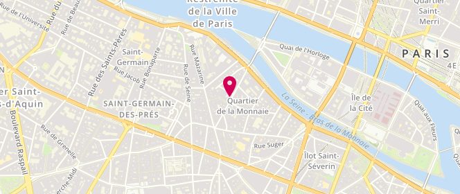 Plan de CALVO Gérard, 24 Rue Dauphine, 75006 Paris