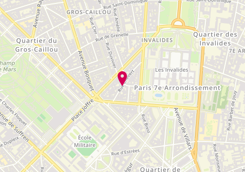 Plan de LE MASURIER Perig, 21 Rue Chevert, 75007 Paris