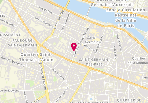 Plan de MIRIKELAM Valérie, 30 Rue des Saints Pères, 75007 Paris